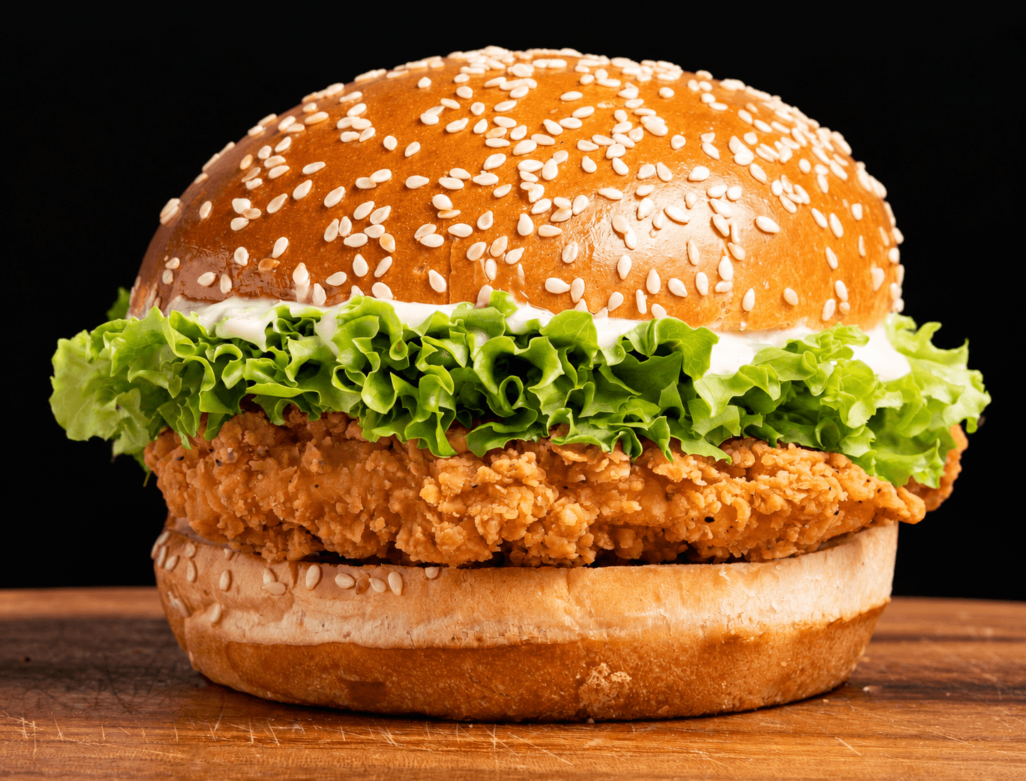 Proper Burger Cluckin’ Hot crispy chicken burger.